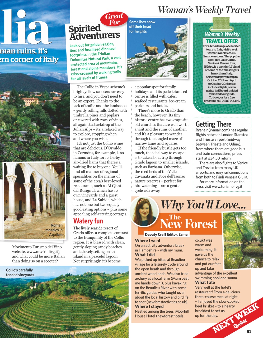 Woman's Weekly Preview Pages