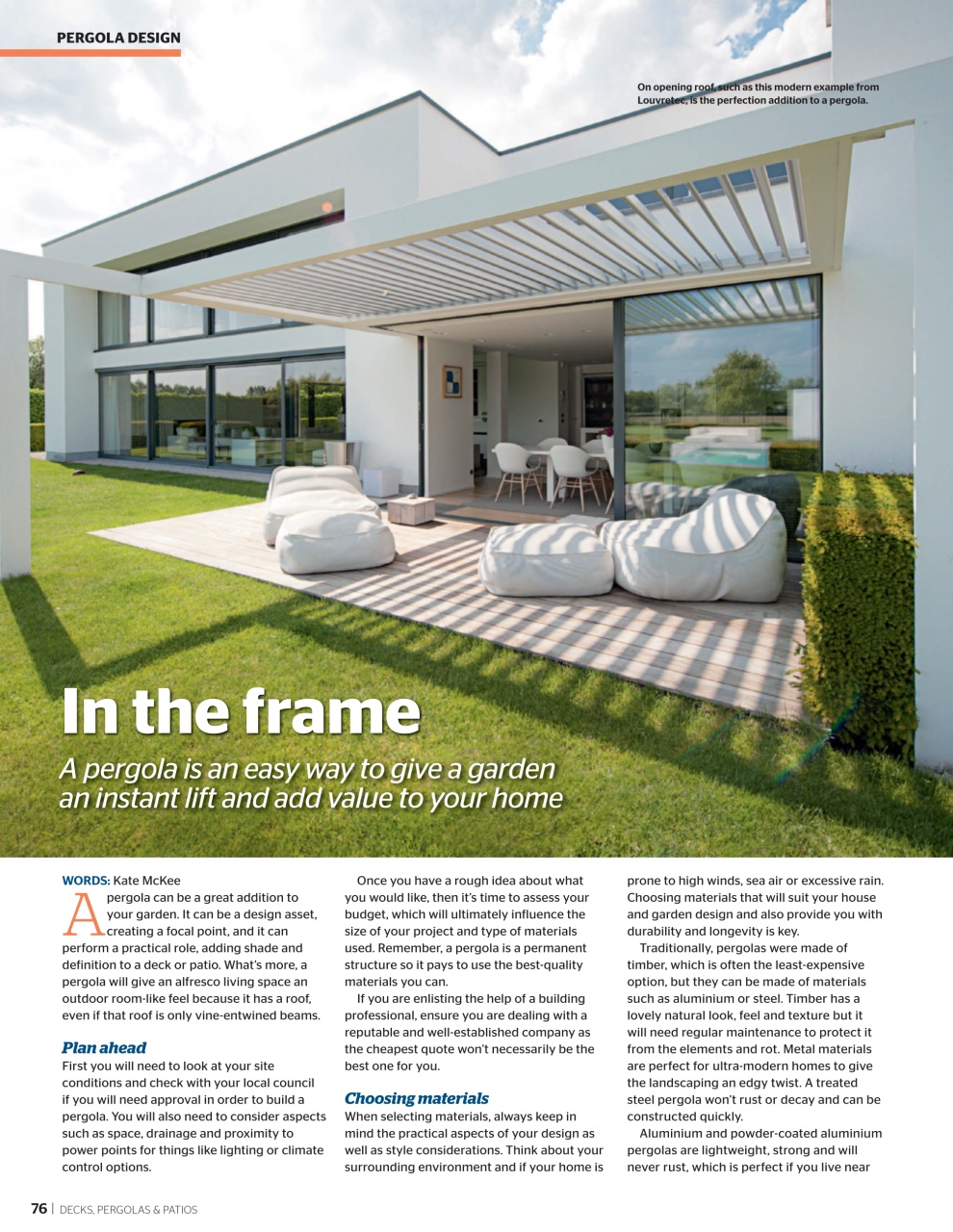 Backyard & Outdoor Living Preview Pages