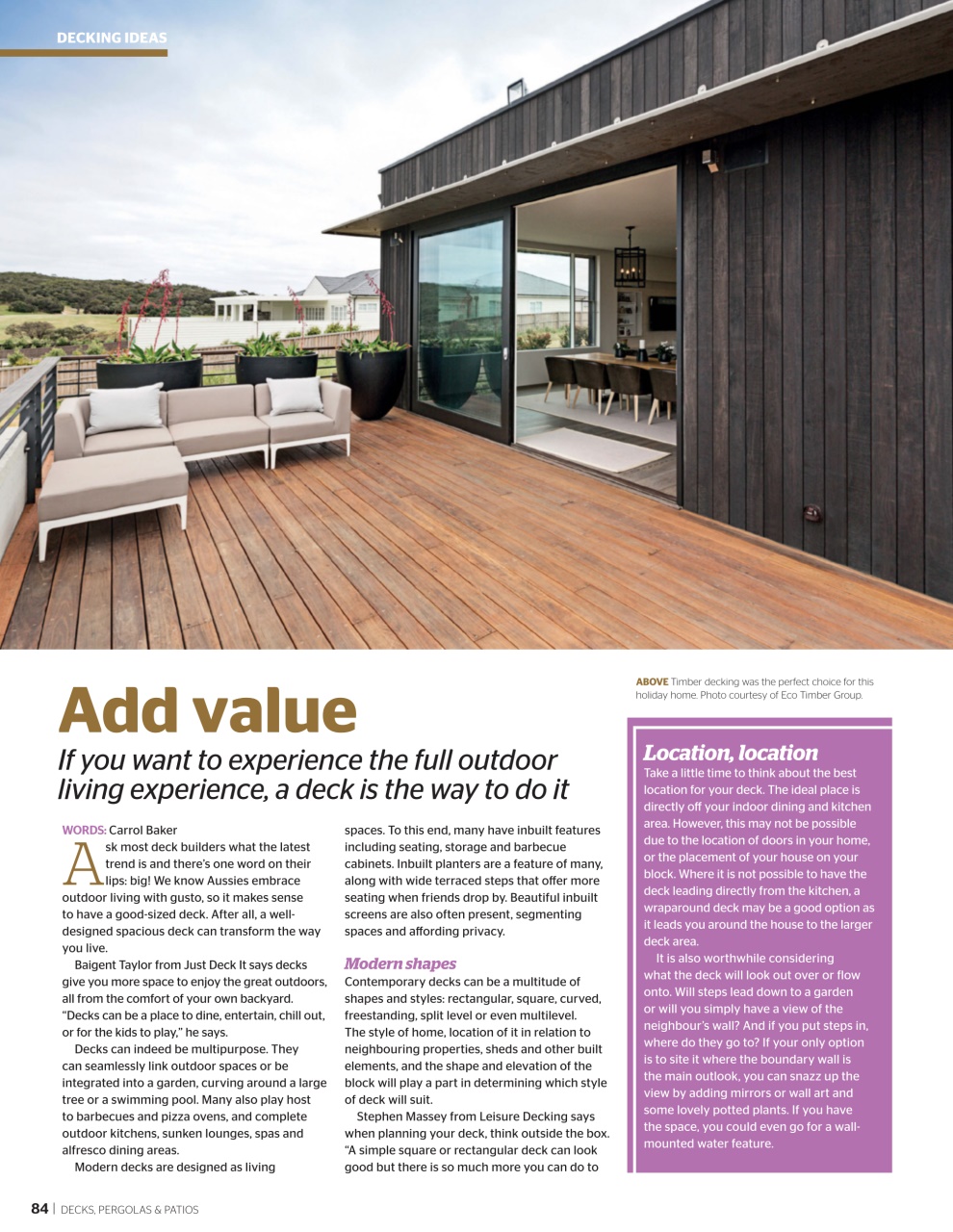 Backyard & Outdoor Living Preview Pages