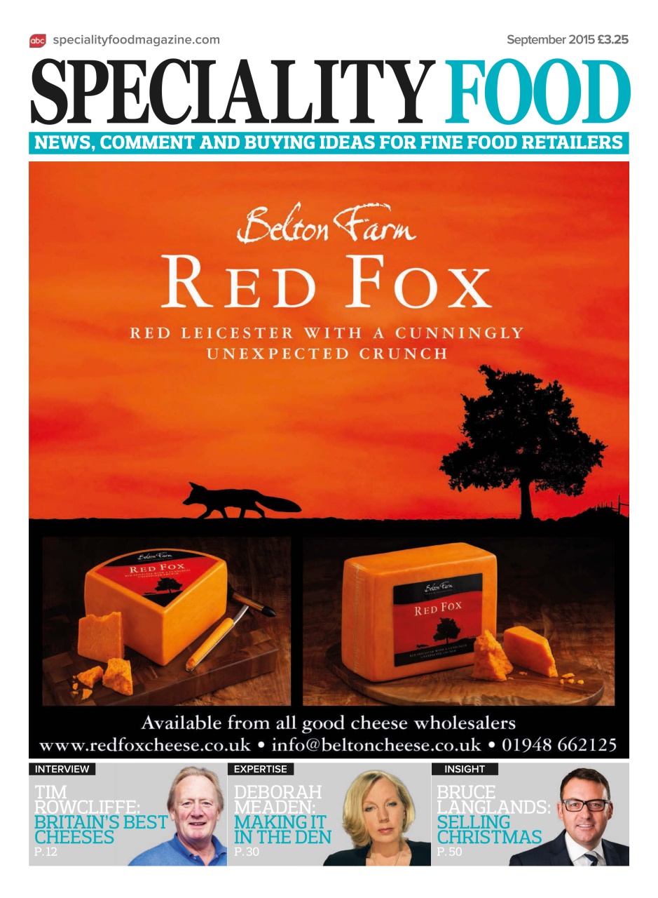 Speciality Food Preview Pages