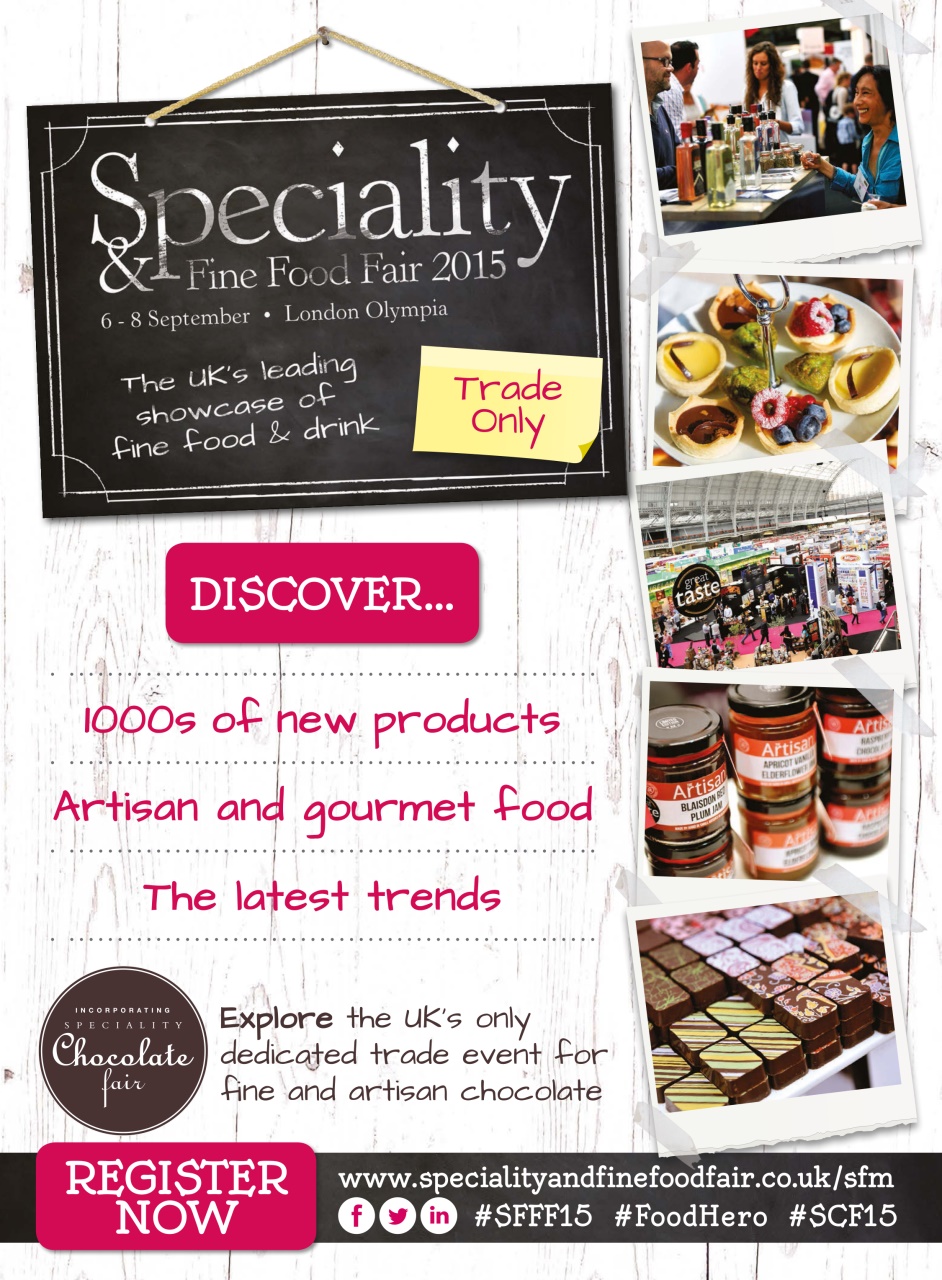 Speciality Food Preview Pages