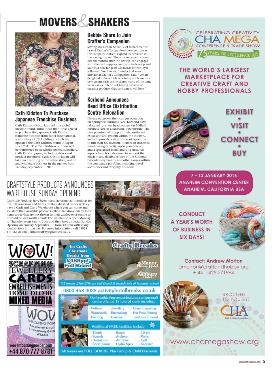 Craft Business Preview Pages