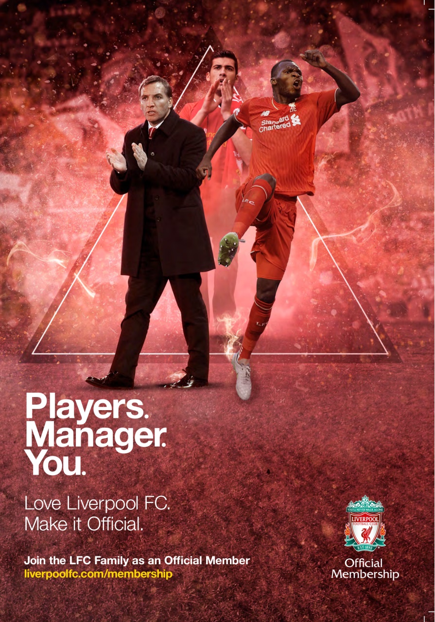 Liverpool FC Magazine Preview Pages