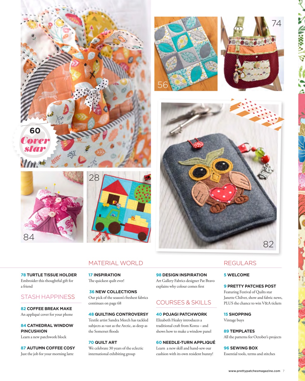 Pretty Patches Magazine Preview Pages