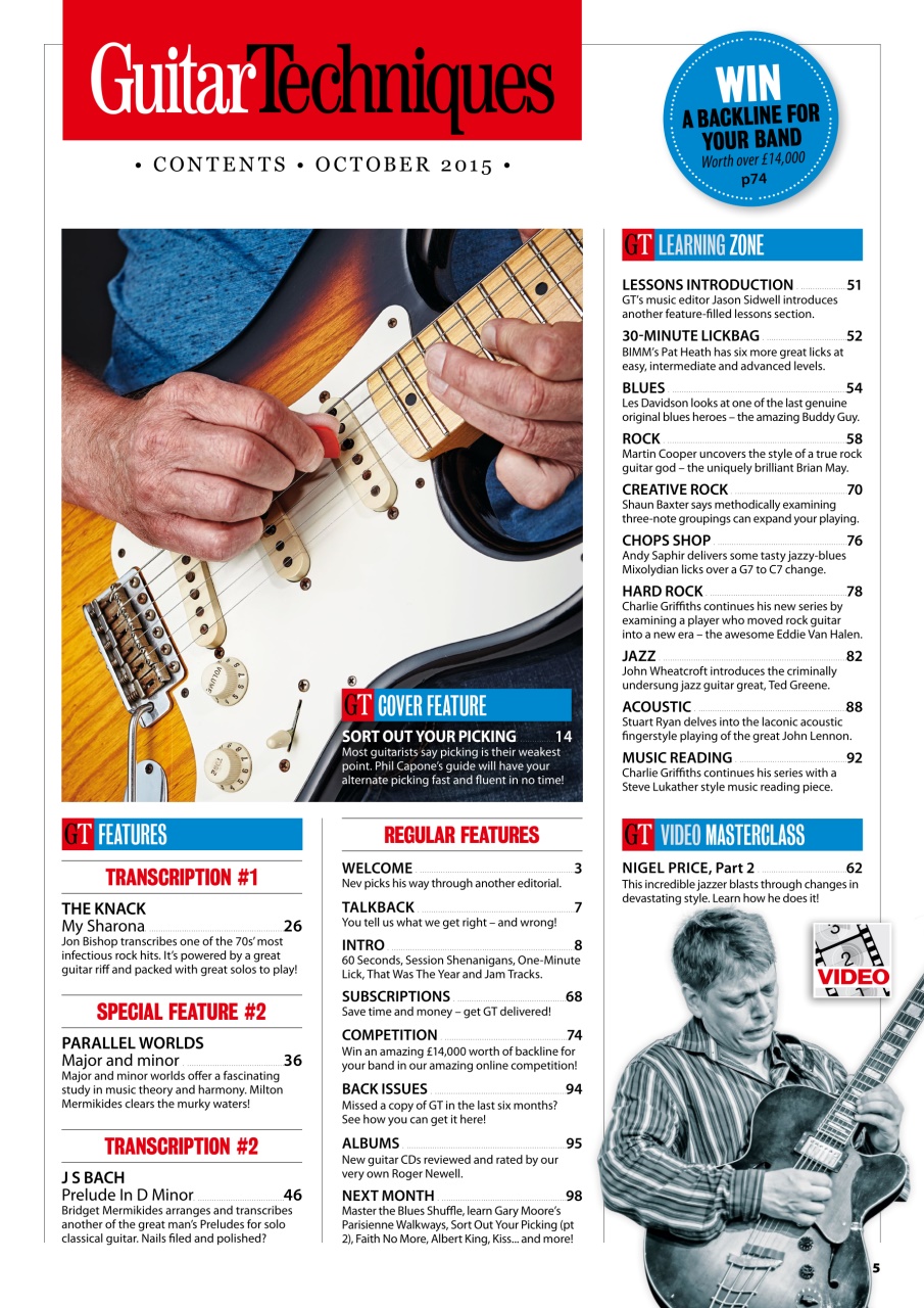 Guitar Techniques Preview Pages