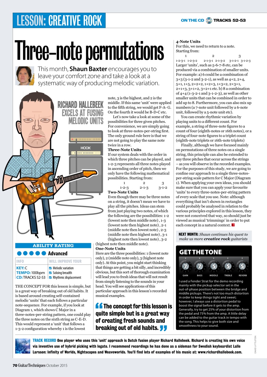 Guitar Techniques Preview Pages