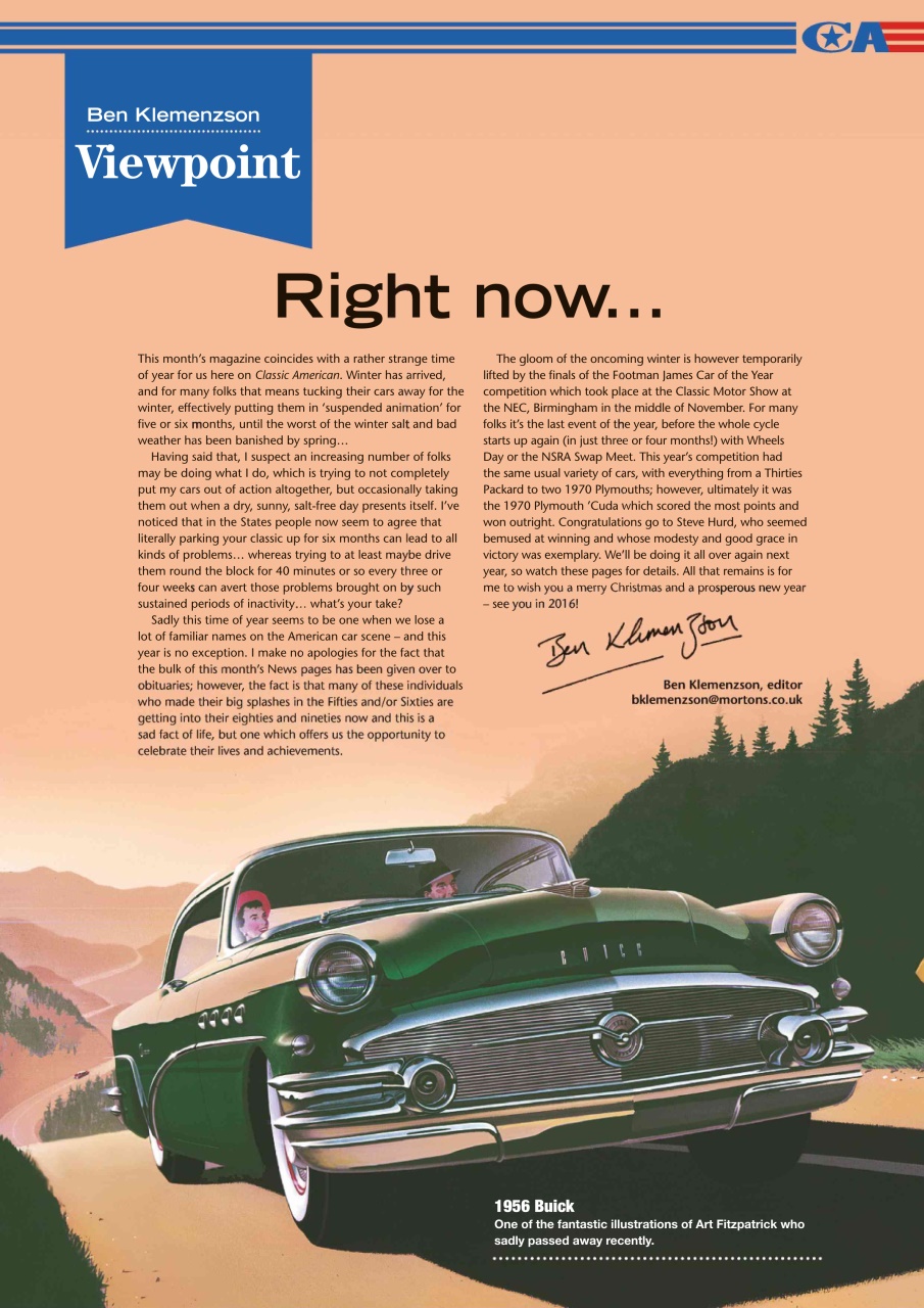 Classic American Magazine Preview Pages