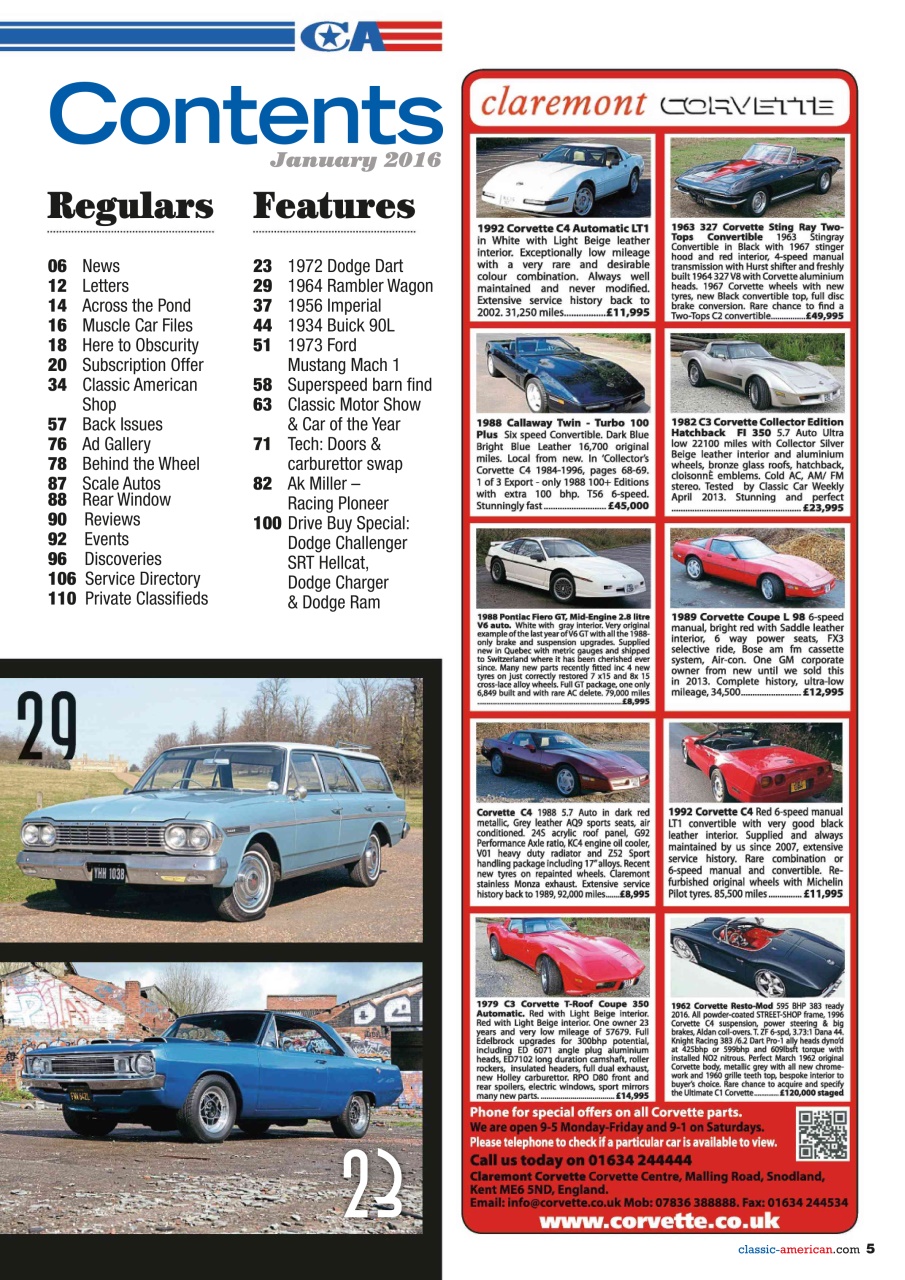 Classic American Magazine Preview Pages