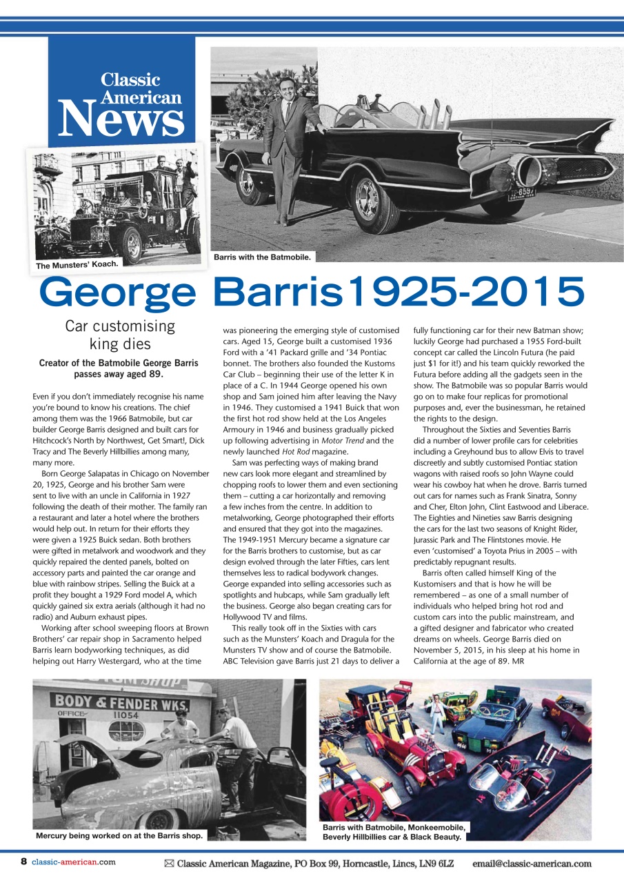 Classic American Magazine Preview Pages