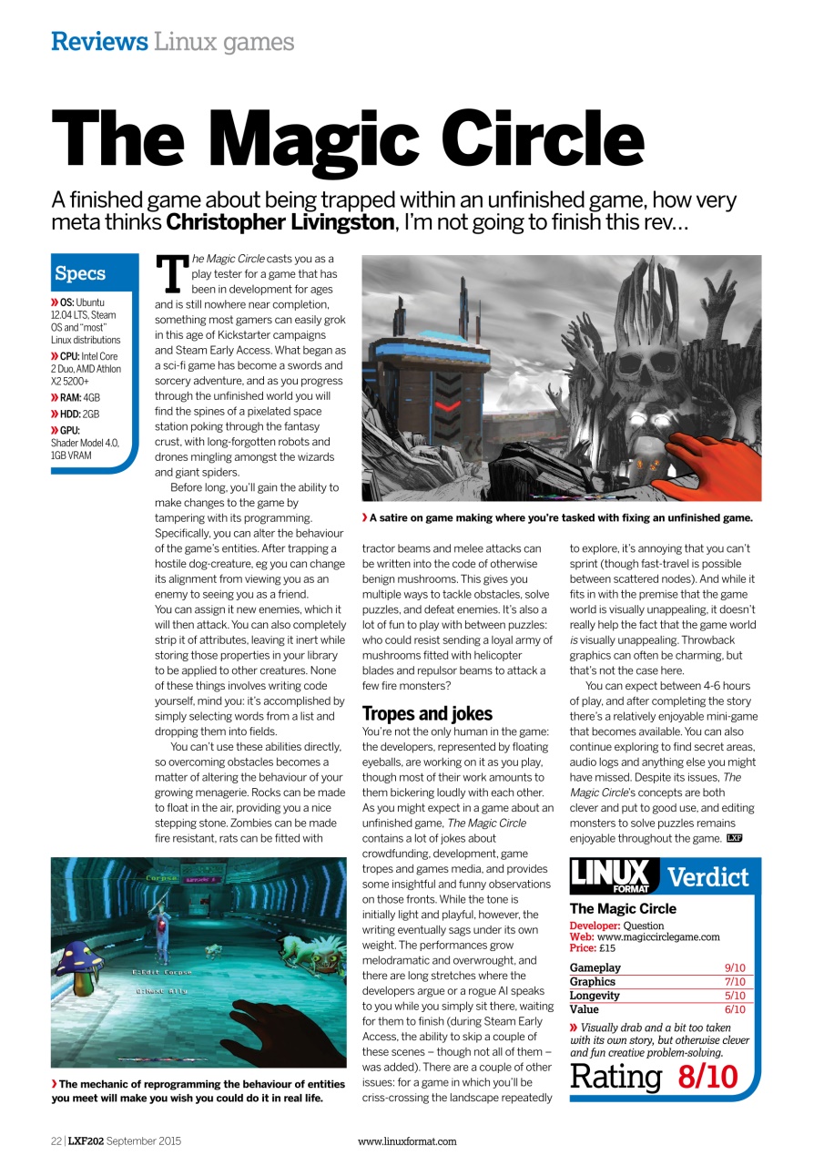 Linux Format Preview Pages