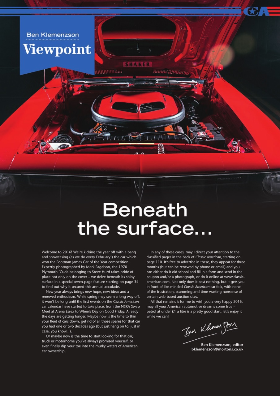 Classic American Magazine Preview Pages