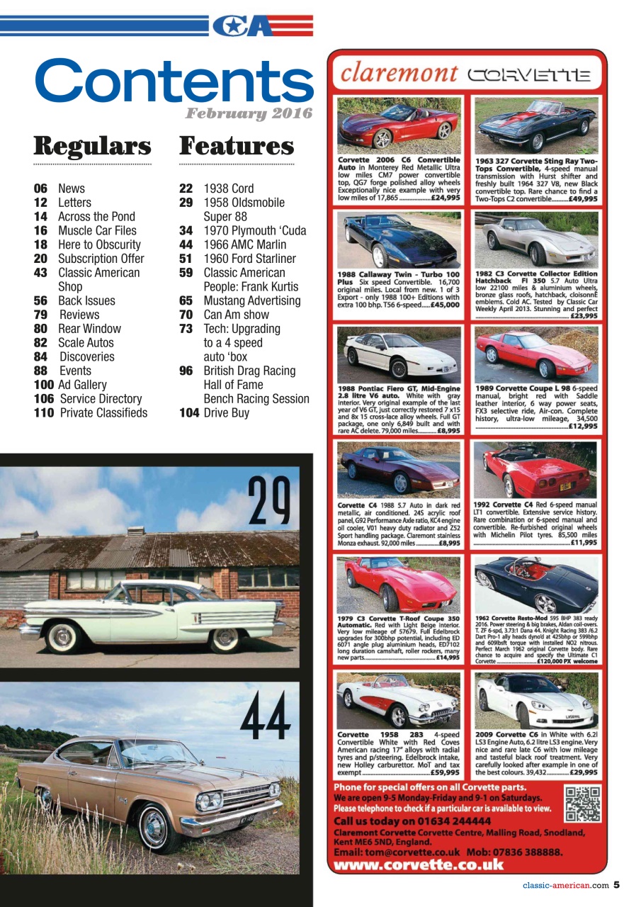 Classic American Magazine Preview Pages