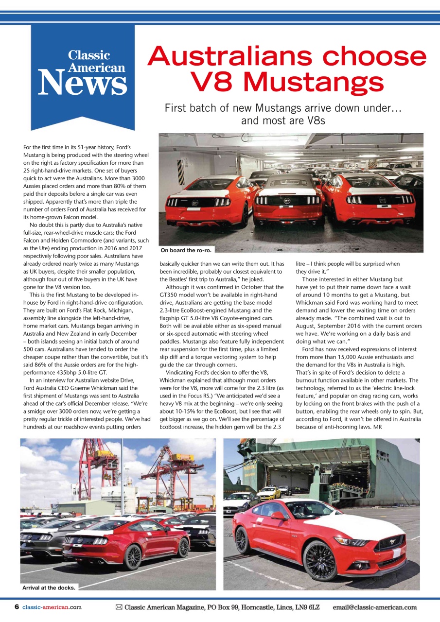 Classic American Magazine Preview Pages