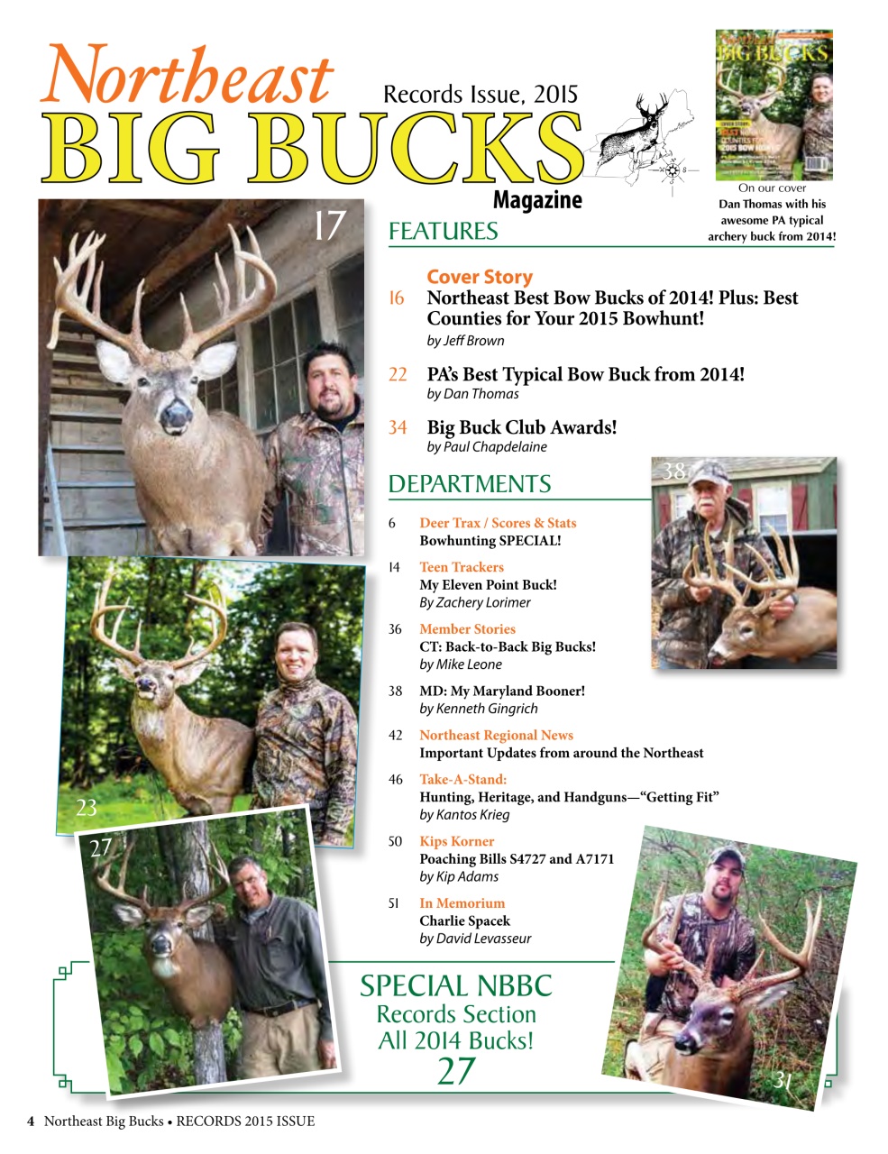 Northeast Big Bucks Preview Pages