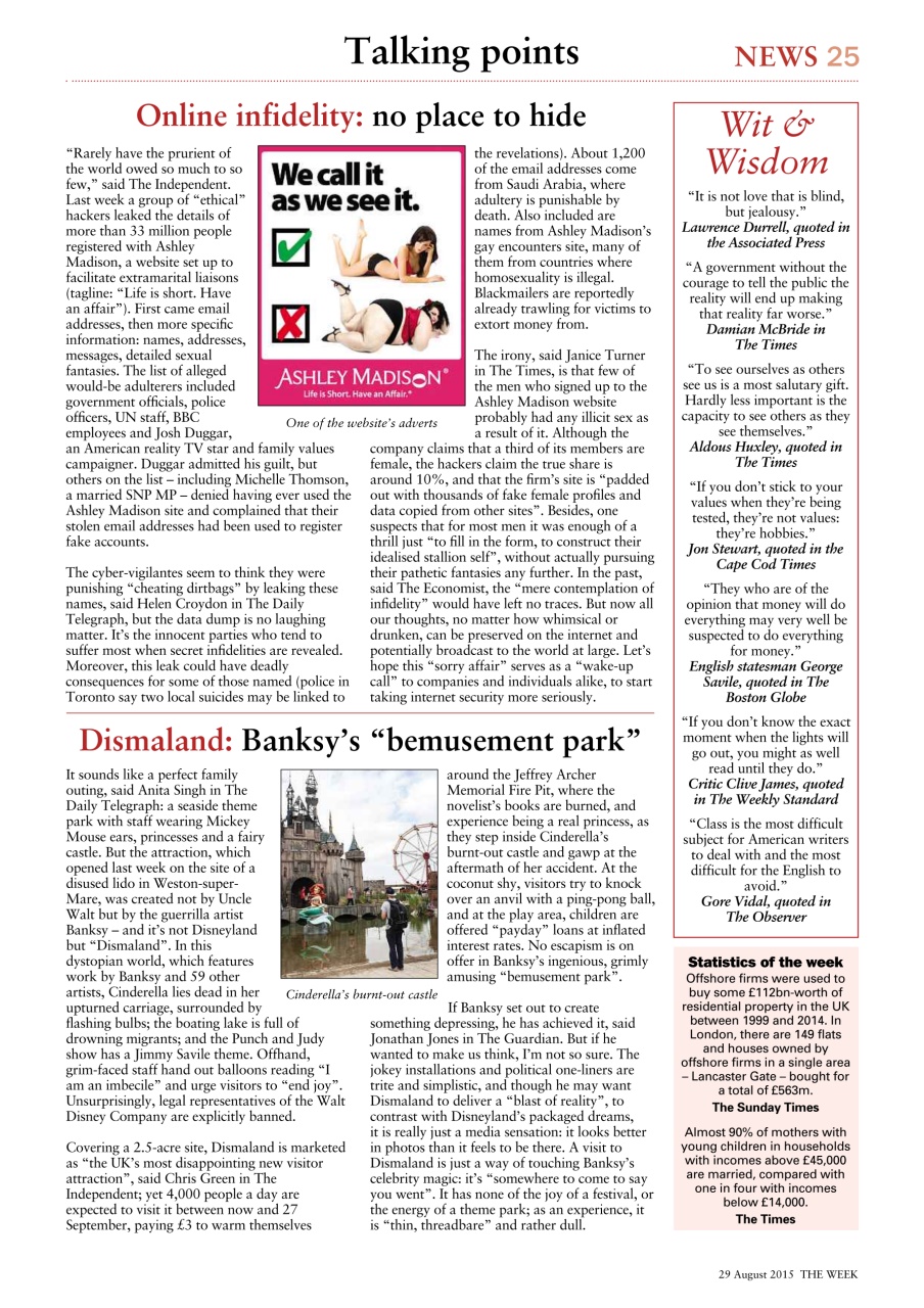 The Week Preview Pages