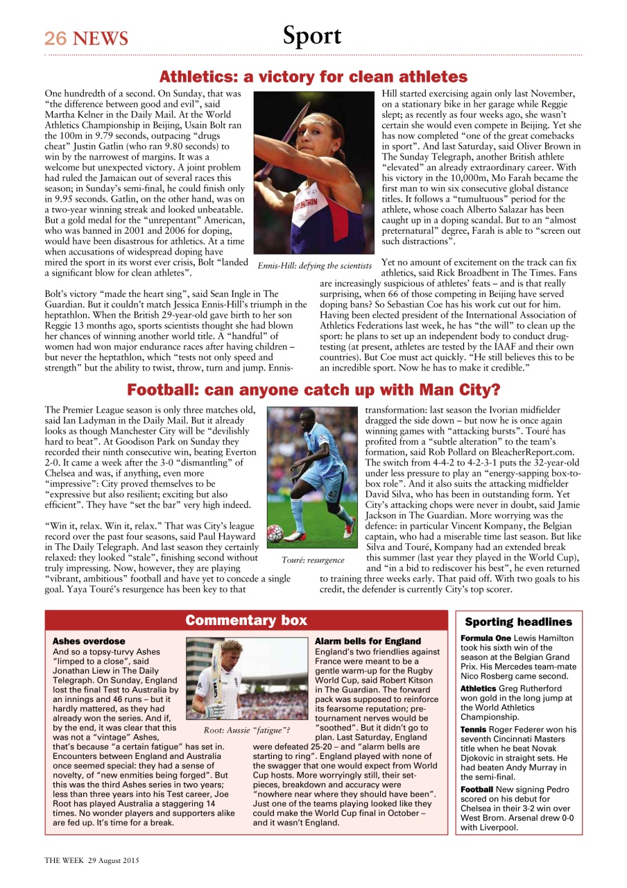 The Week Preview Pages