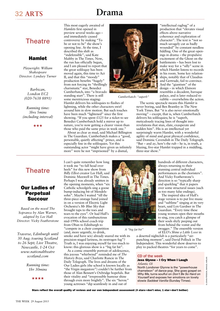 The Week Preview Pages