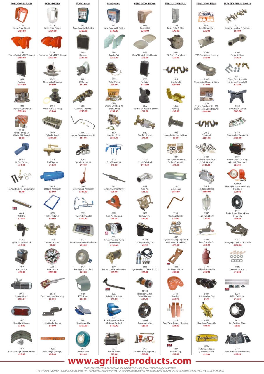 Tractor & Machinery Preview Pages