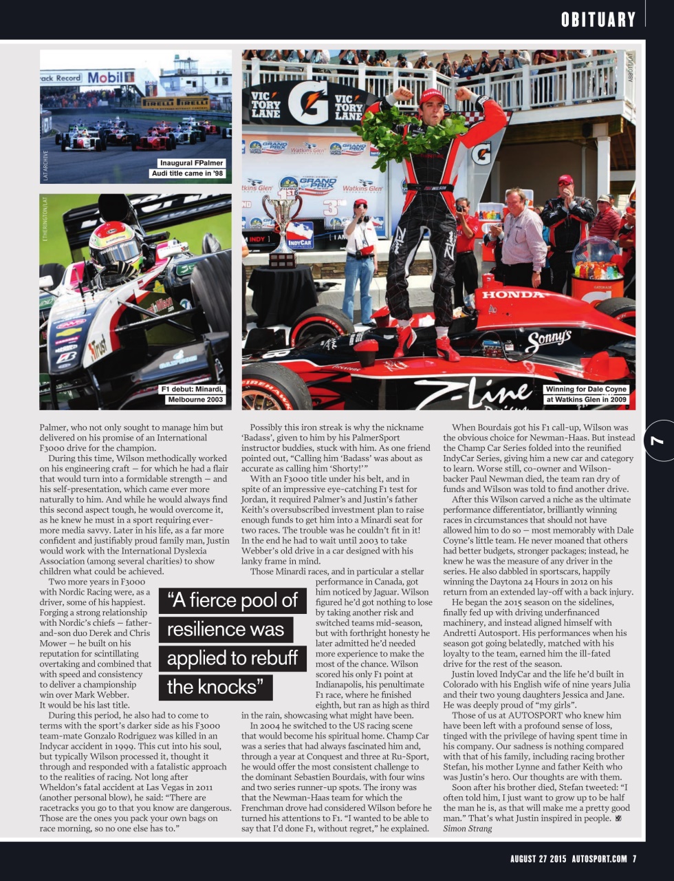 Autosport Preview Pages
