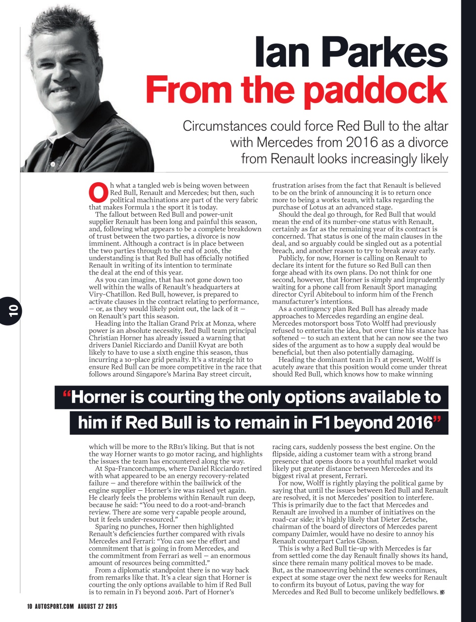 Autosport Preview Pages