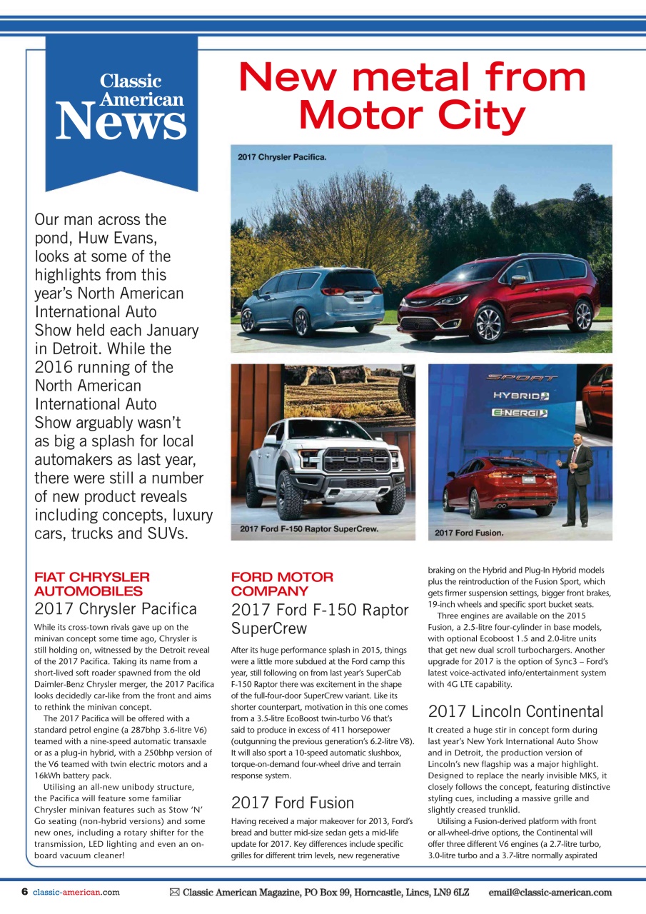 Classic American Magazine Preview Pages