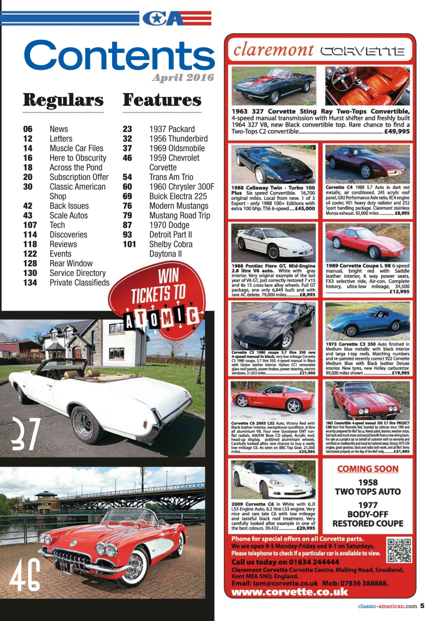 Classic American Magazine Preview Pages