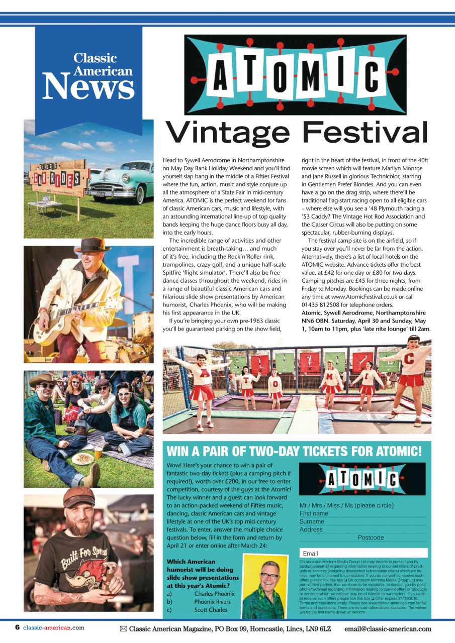 Classic American Magazine Preview Pages