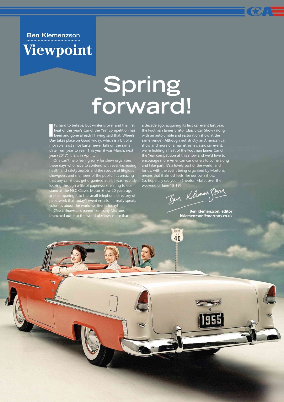 Classic American Magazine Preview Pages