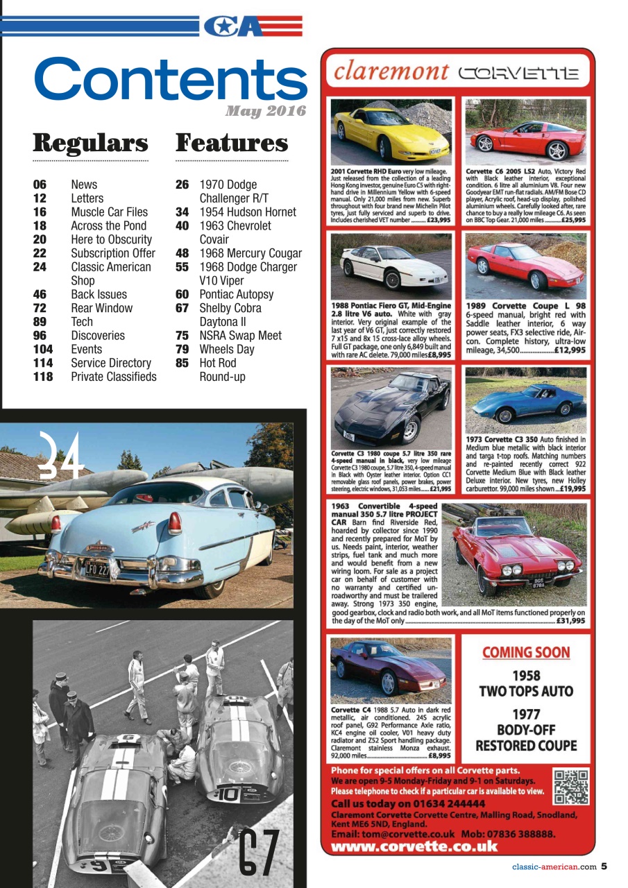 Classic American Magazine Preview Pages