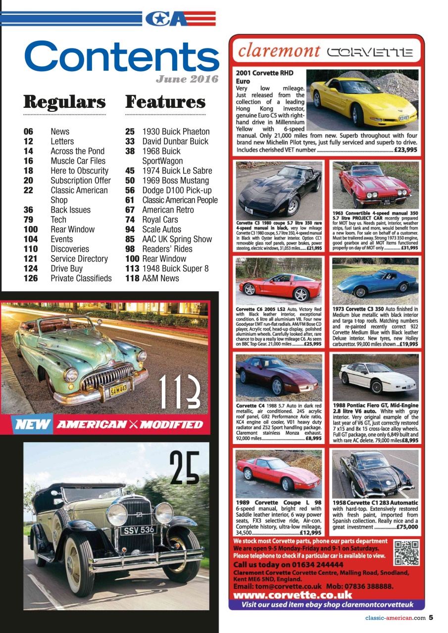 Classic American Magazine Preview Pages