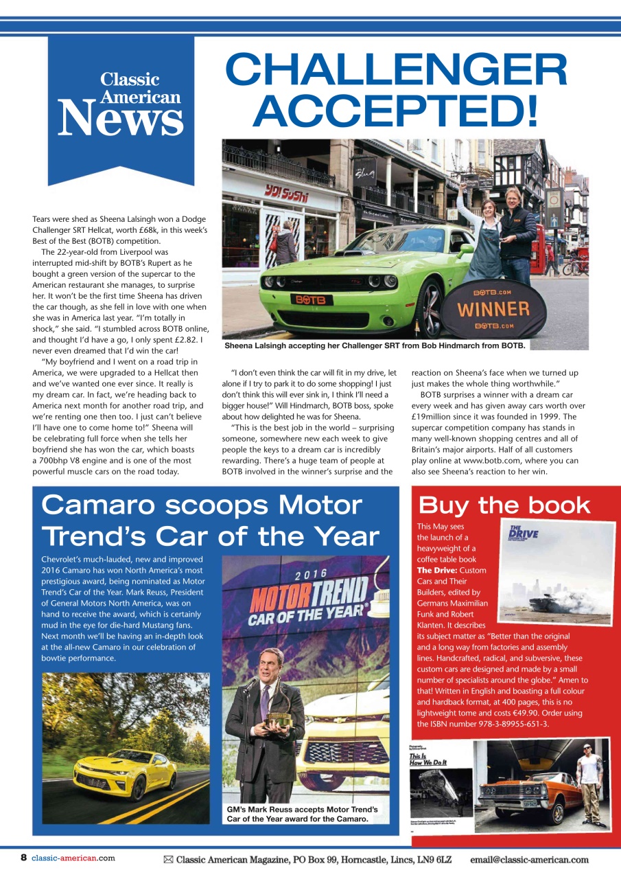 Classic American Magazine Preview Pages