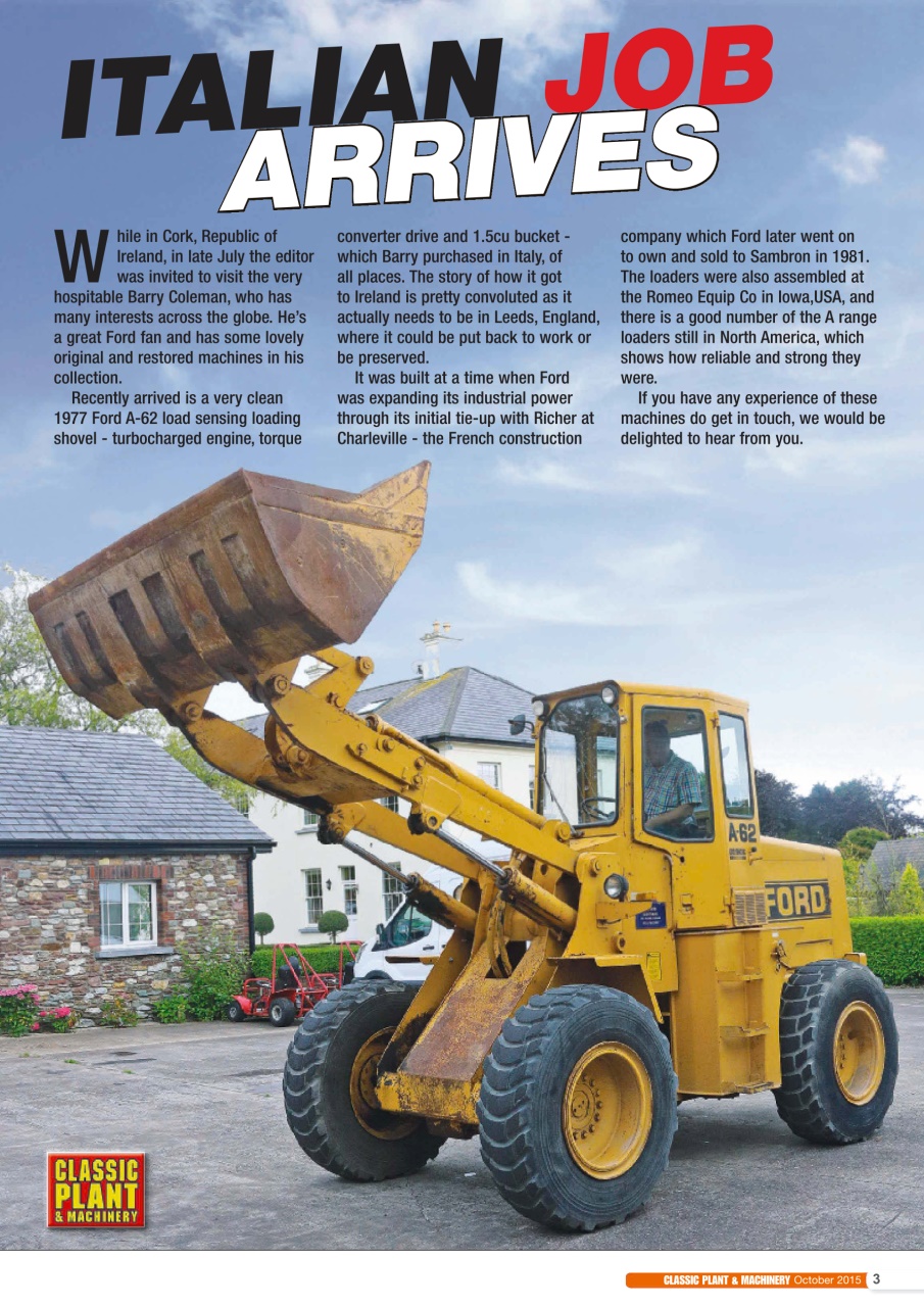 Classic Plant & Machinery Preview Pages