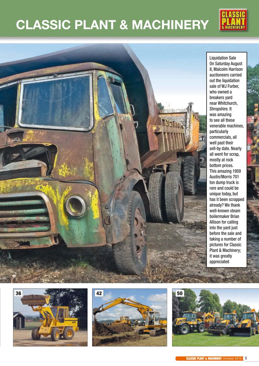 Classic Plant & Machinery Preview Pages