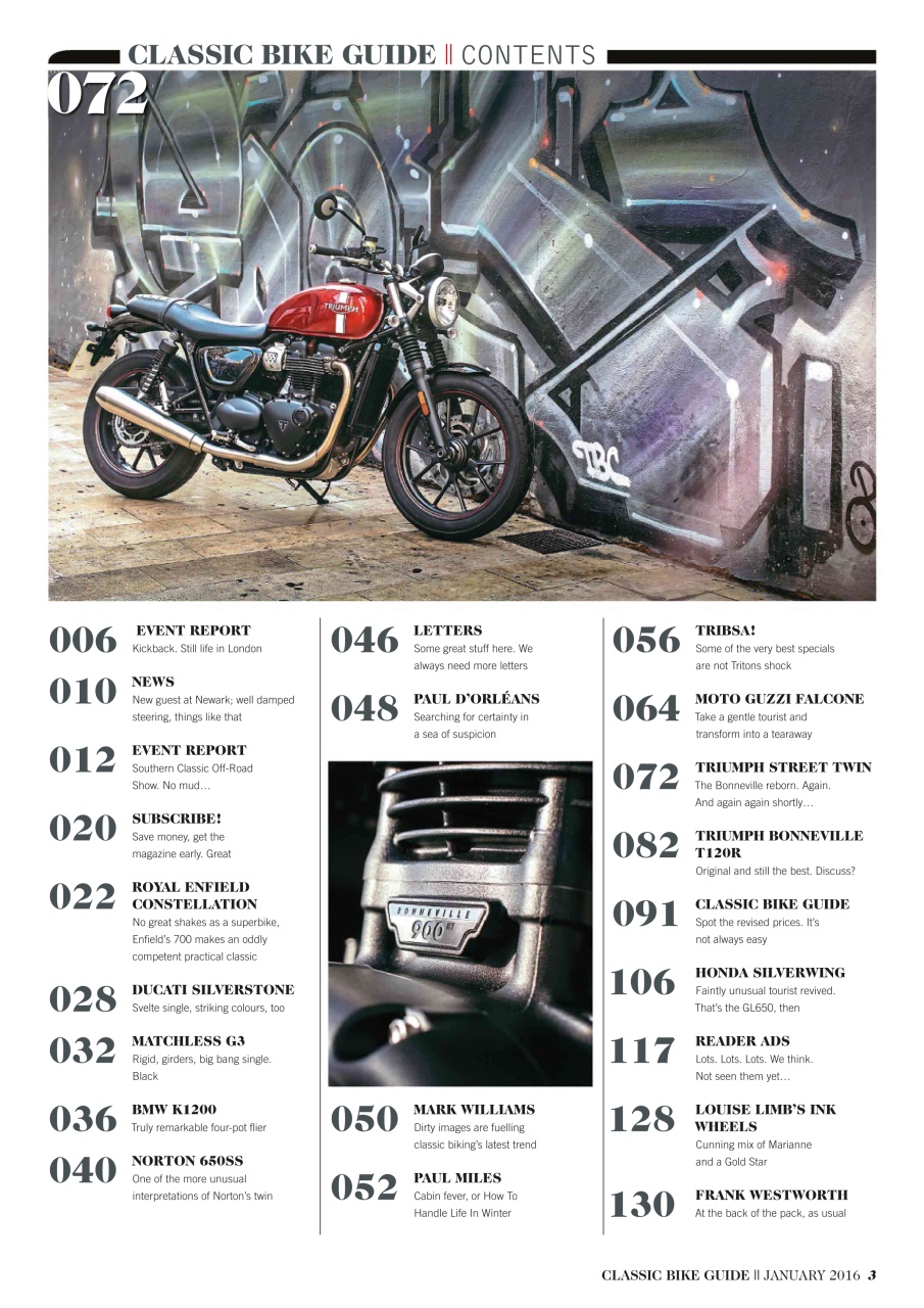 Classic Bike Guide Preview Pages