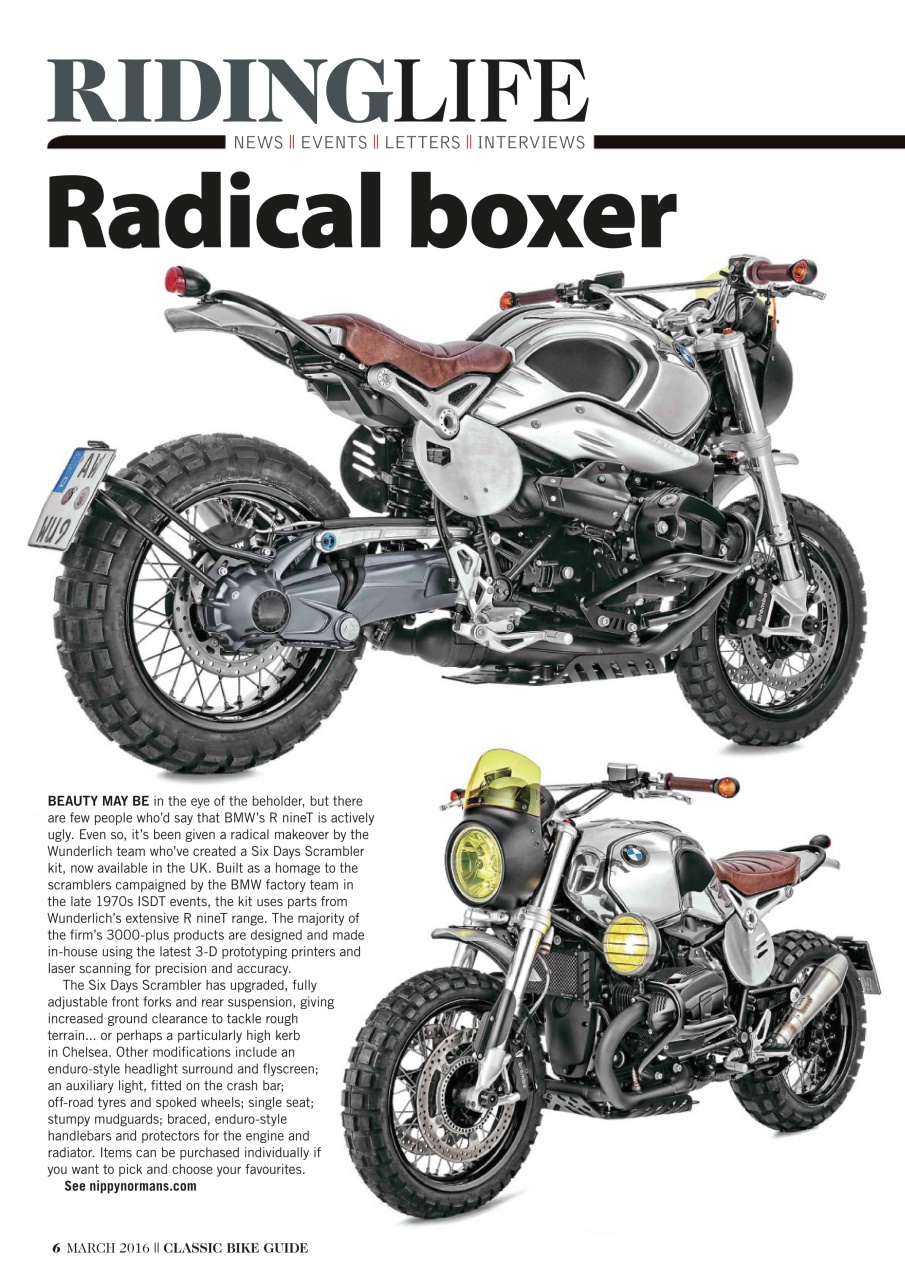 Classic Bike Guide Preview Pages