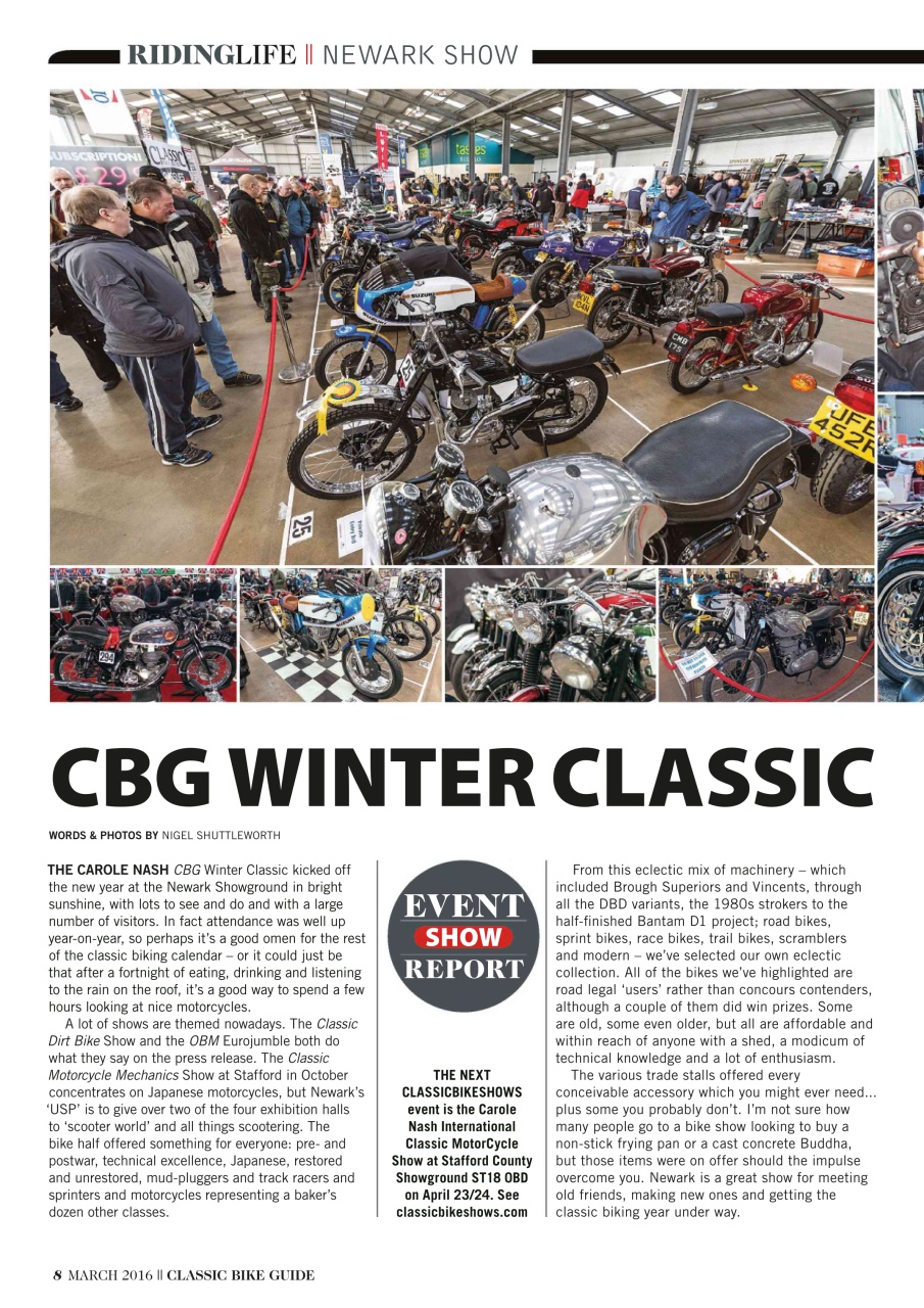 Classic Bike Guide Preview Pages