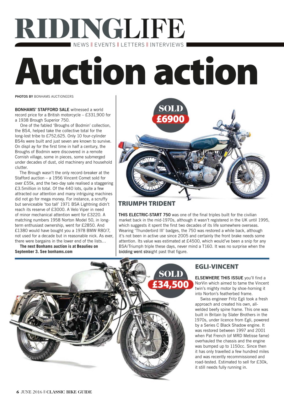 Classic Bike Guide Preview Pages