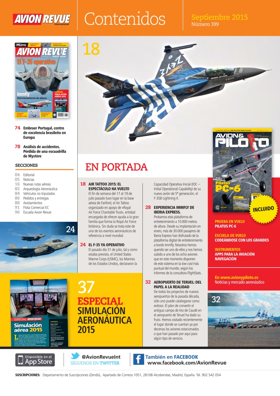 Avion Revue Internacional Preview Pages