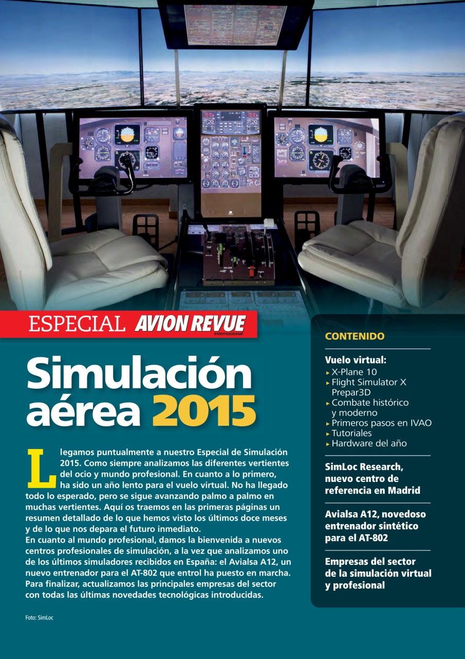 Avion Revue Internacional Preview Pages