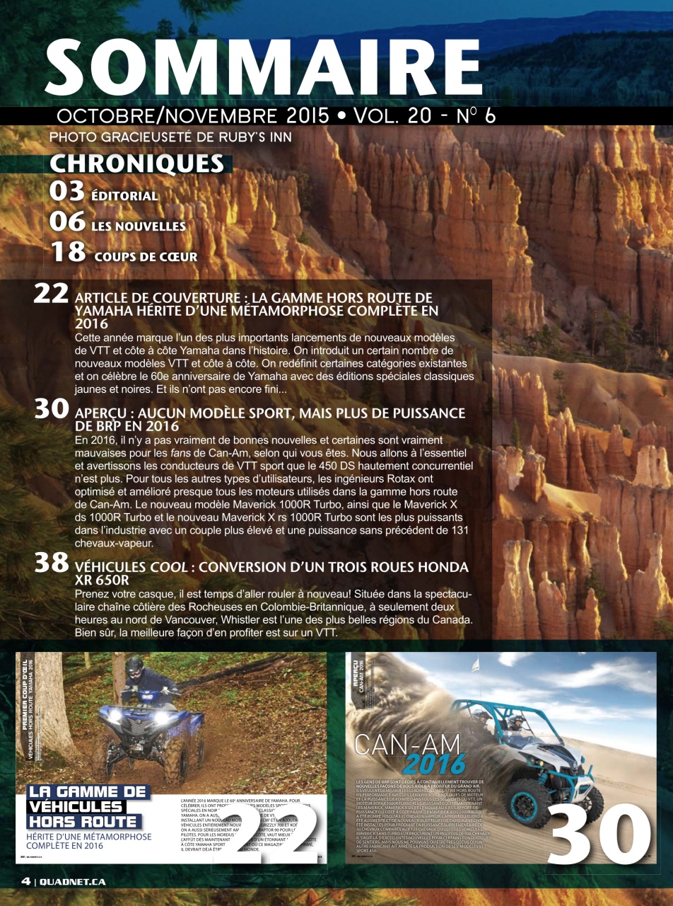 Quadnet Preview Pages