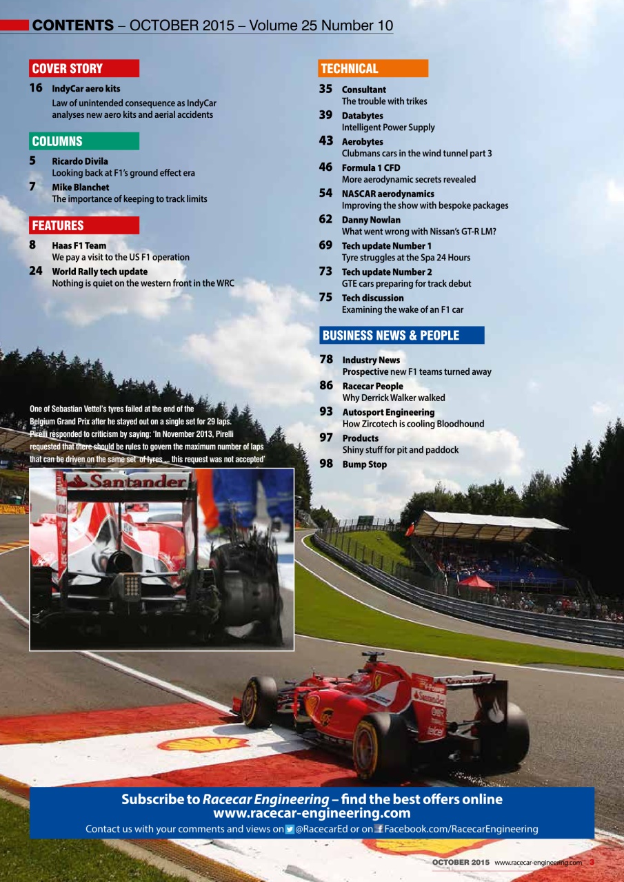 Racecar Engineering Preview Pages