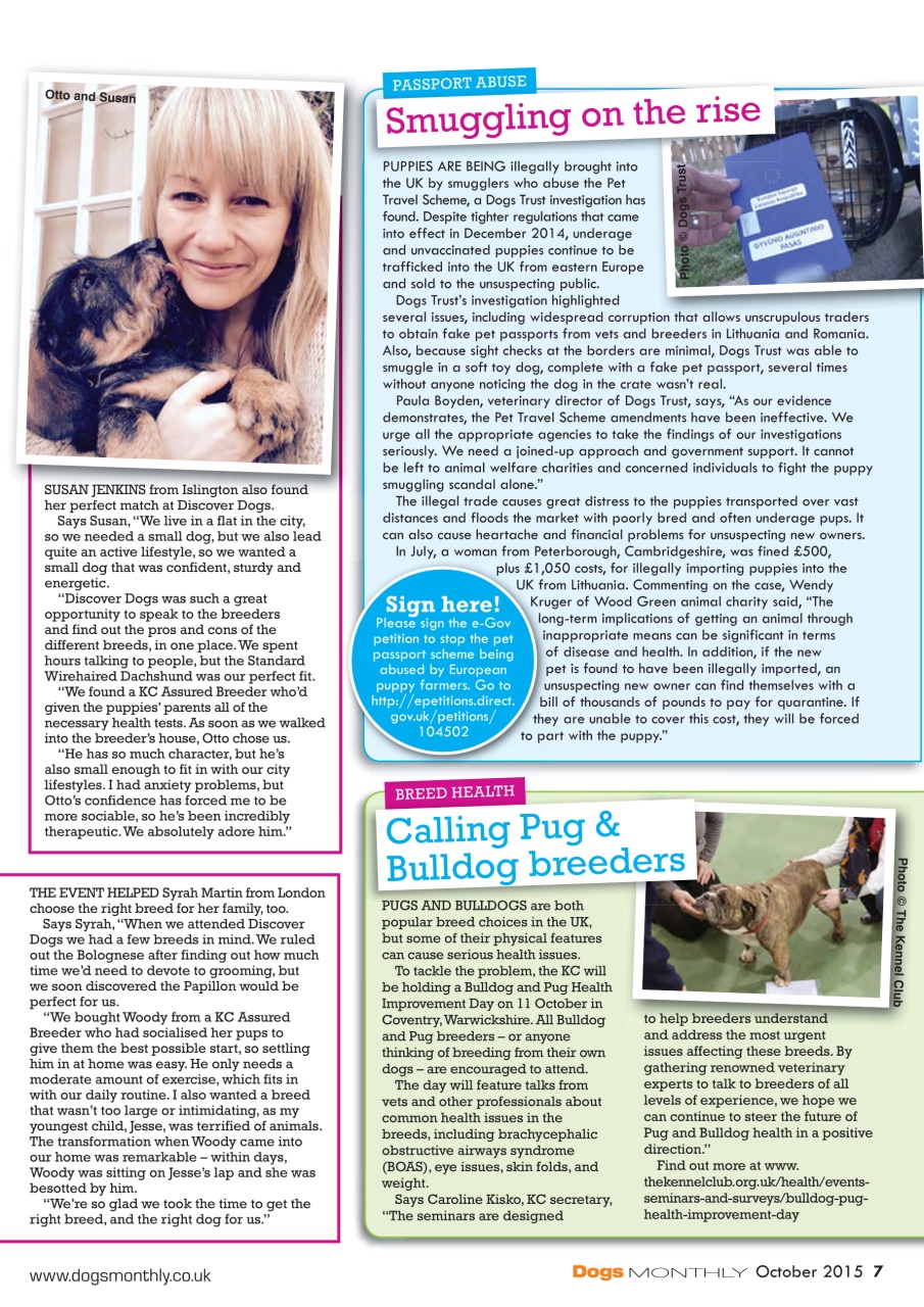 Dogs Monthly Preview Pages