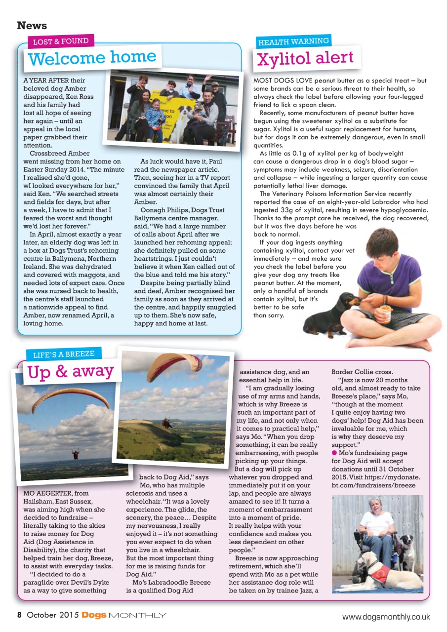 Dogs Monthly Preview Pages