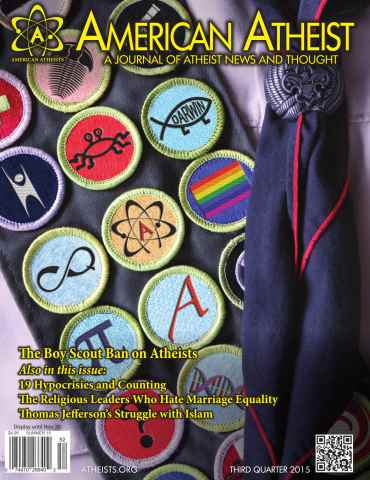 American Atheist issue 3rd Quarter 2015