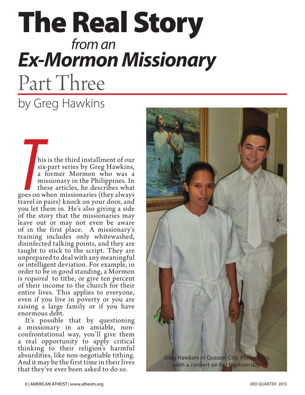 American Atheist Preview Pages