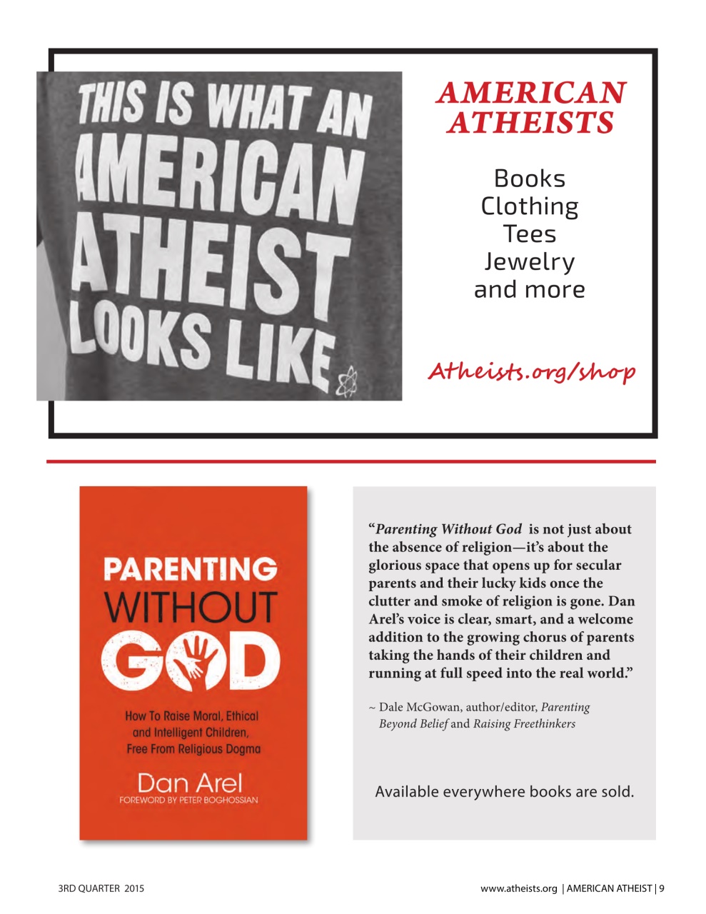 American Atheist Preview Pages