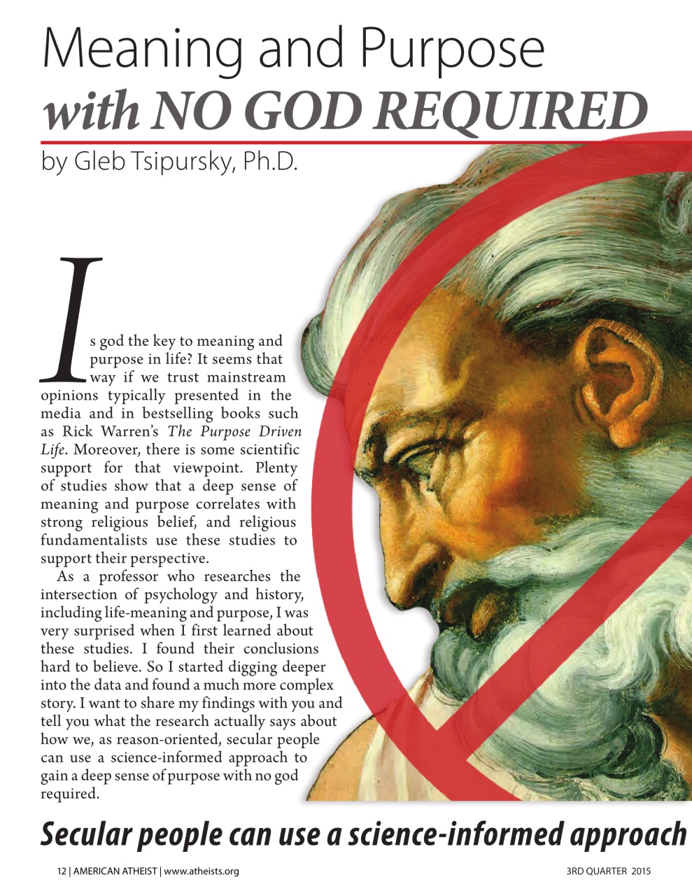 American Atheist Preview Pages