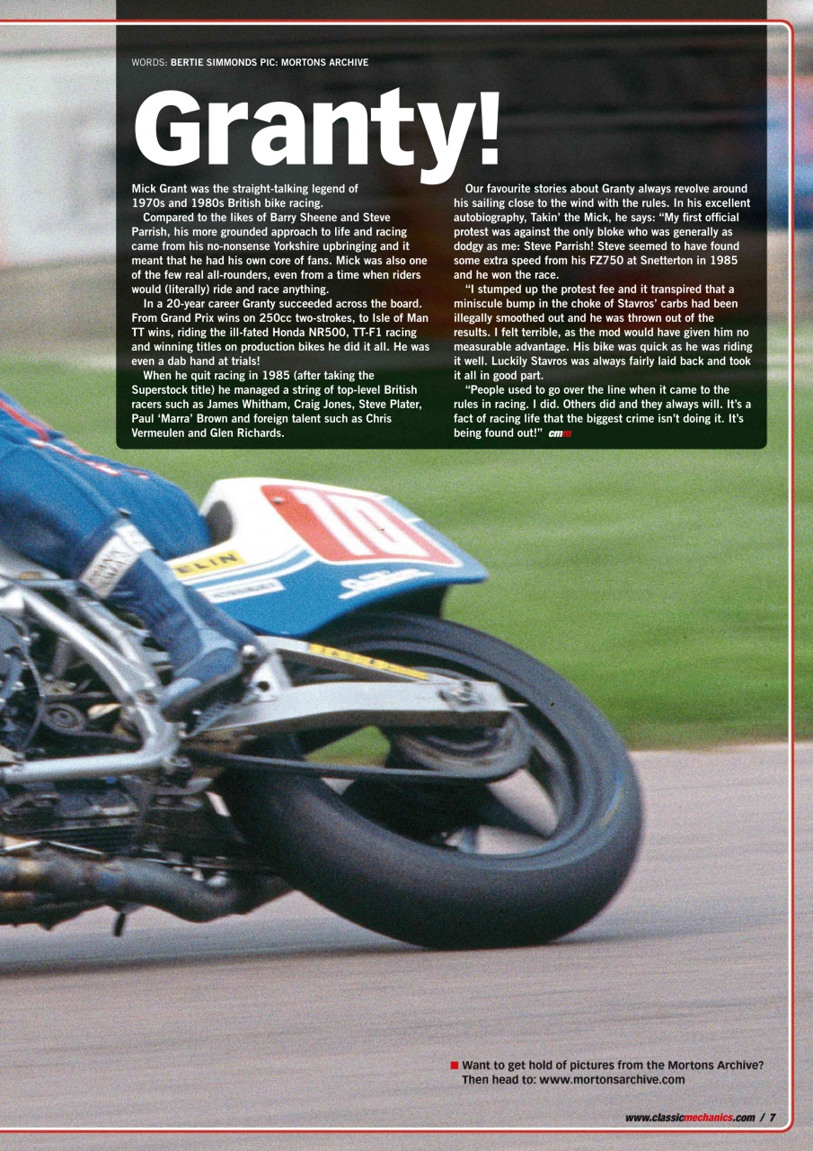 Classic Motorcycle Mechanics Preview Pages