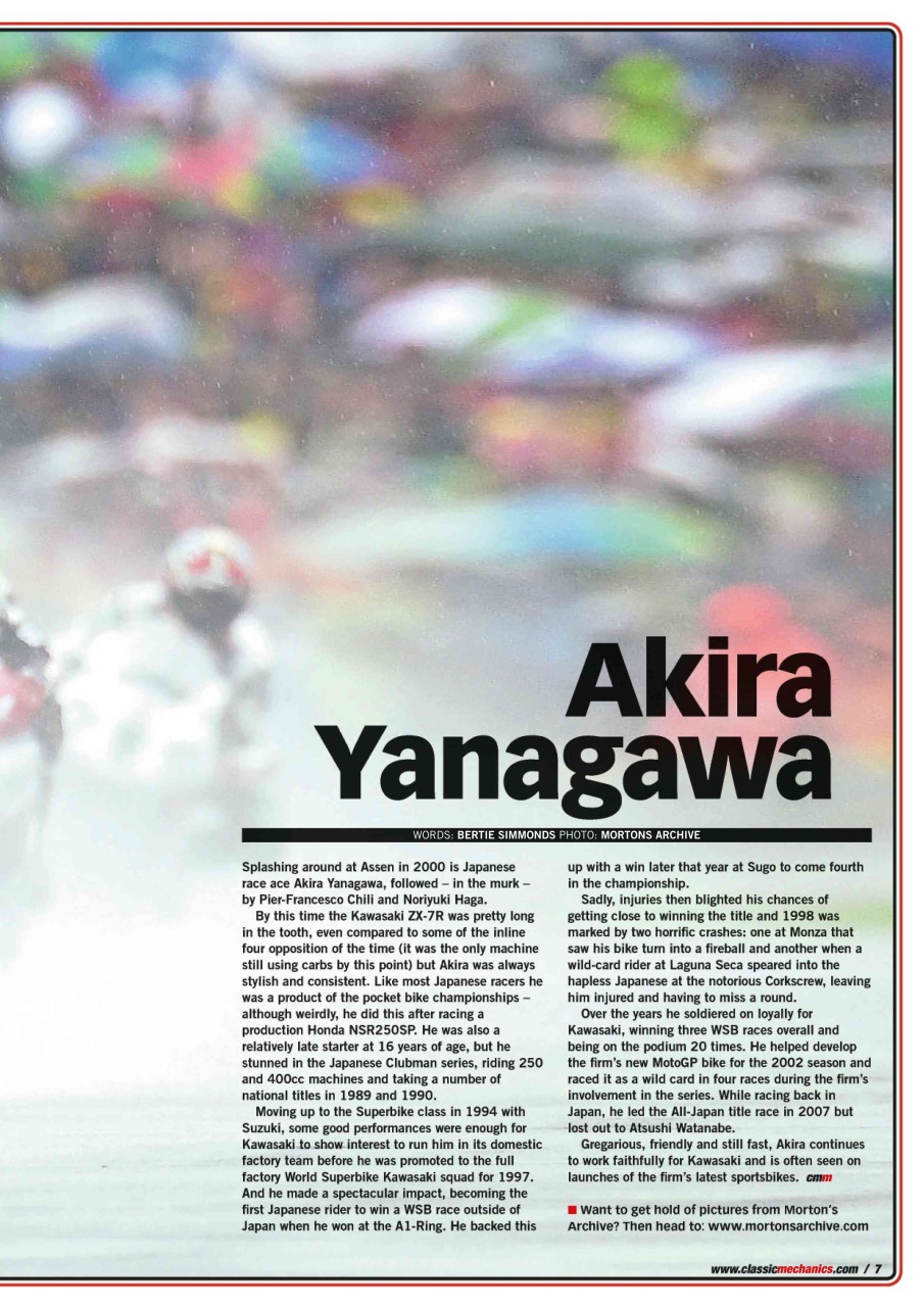 Classic Motorcycle Mechanics Preview Pages