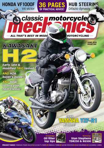 Classic Motorcycle Mechanics issue June 2016